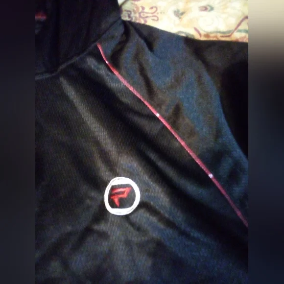 Protege Reversable Athletic Training Performance Hoodie Jacket Men's L Black/Red - Picture 4 of 14